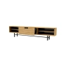 Szafka RTV-67 Drewno Lite Dąb Loft Lakier Rozmiary od 100 cm do 200 cm PREMIUM